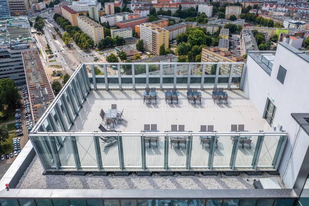 Apartament Blue City - Hanza Tower Szczecin Kültér fotó